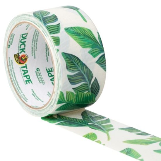 덕테이프 디자인 박스 테이프 바나나리프 무늬 9m