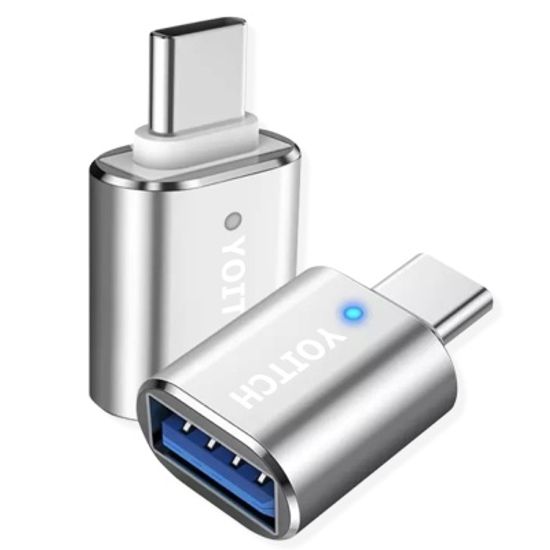 플로우C2 USB A to Type C OTG 젠더 2개