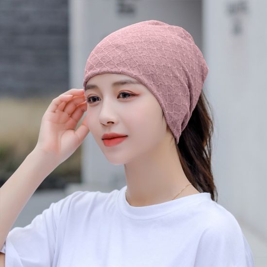 로즈앤 멀티스카프 비니 2p세트(인디핑크) 두건