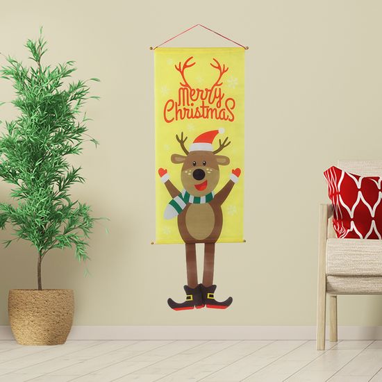 [도토로] 크리스마스장식 벽걸이 루돌프