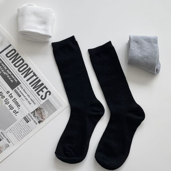 데일리 골지 롱롱 양말 1+1+1