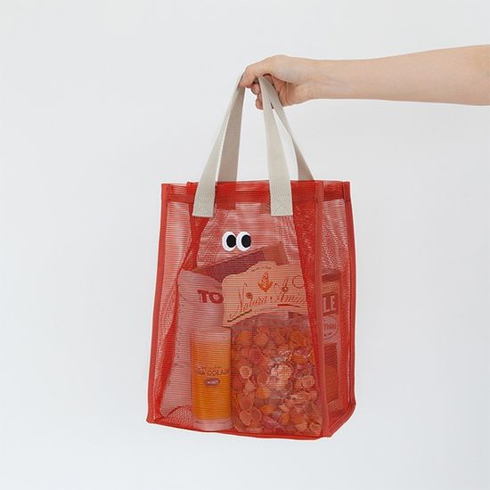 솜솜 메쉬 마켓백
