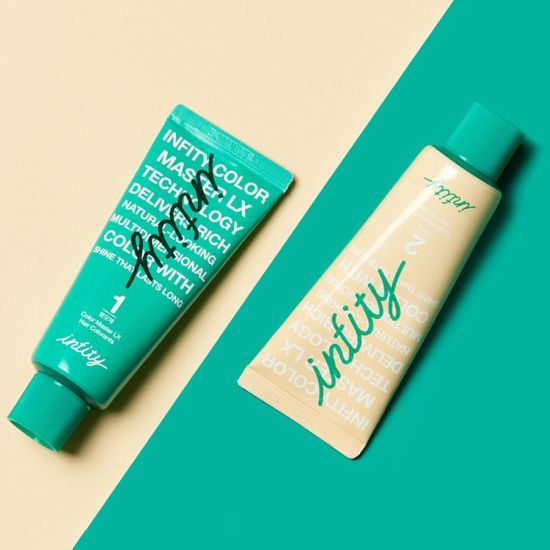 인피티 컬러 마스터 염색 새치커버 순한 염색약12세트