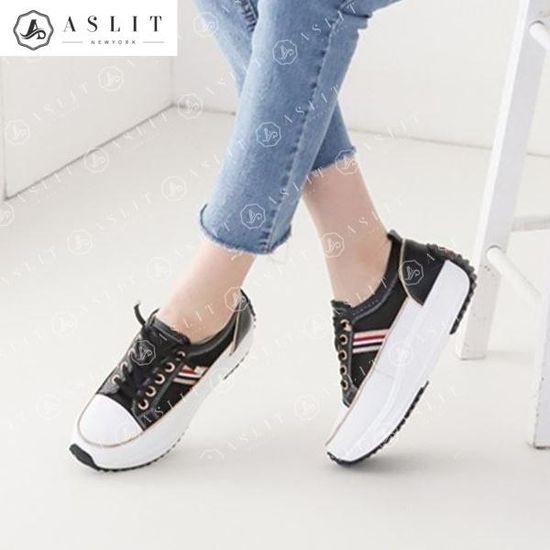 [애슬릿]발 편한 키높이 여성 매쉬 스니커즈 운동화