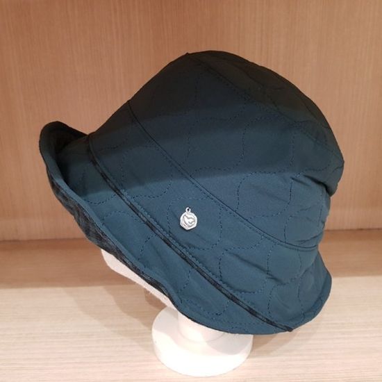 [애슬릿]종달새 코인 누빔 벙거지 중년 여성 겨울모자