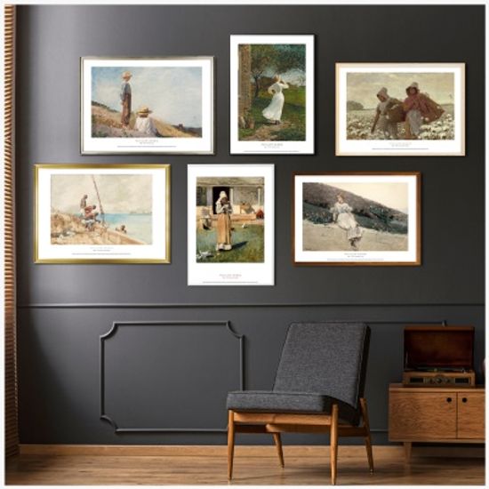 [에이블밤부] 인테리어 명화 포스터 윈슬로 호머 96종