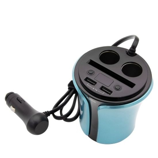 차량용 멀티 충전기 / 2 USB 2 시거잭 어댑터 LCWK363
