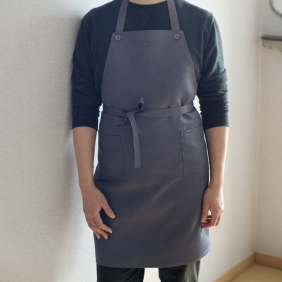 디지지 슬림핏 롱 방수 앞치마 1+1