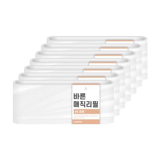 [바른]매직리필 9L 연속비닐(매직캔220호환) 7개