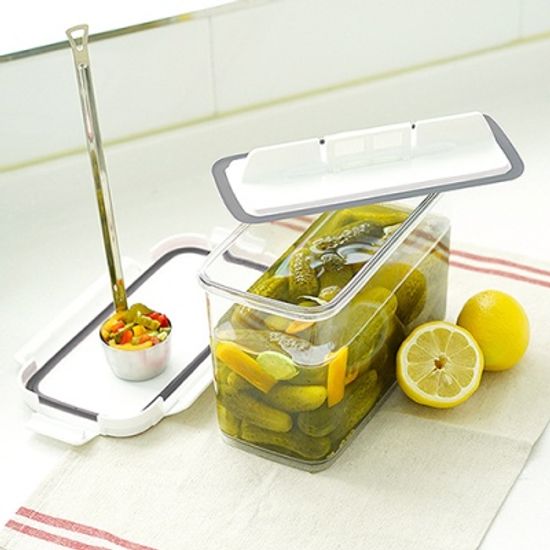스카이락 장아찌통 김치통 6size (누름판 증정)