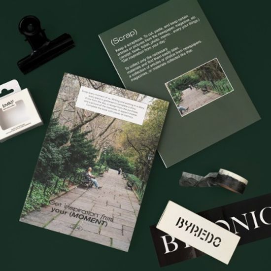 루카랩 스크랩 더 모먼트 노트 (그리드/라인/무지)