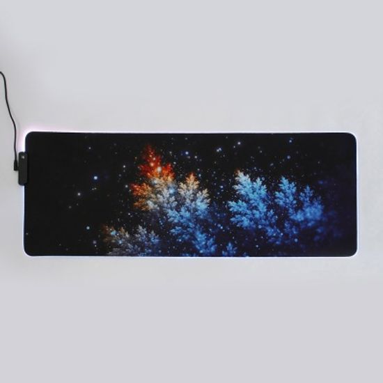LED 게이밍 마우스 장패드 레이저 조명 롱 키보드패드