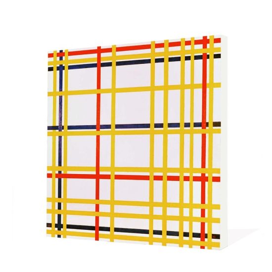 몬드리안 - 뉴욕 시티 New York City, 캔버스 액자