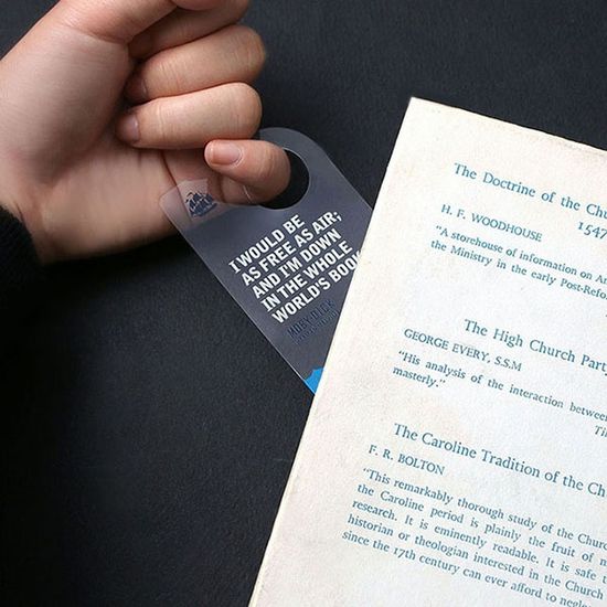 세계문학 투명 책갈피