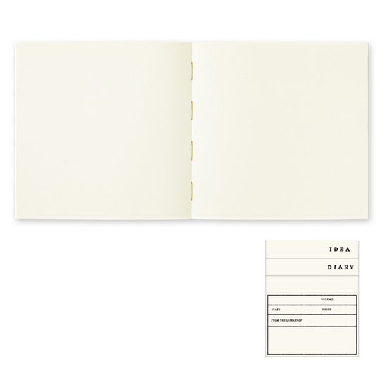 MD Notebook Thick (A5 Square) 무지