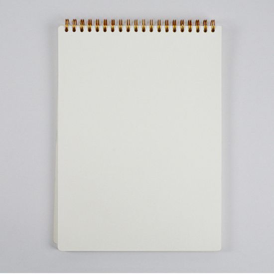 꿈드림22 옥스포드 밀크색 pp커버 B5 상철 무선노트