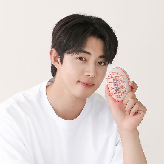 무아스 3 in 1 EMS 두피 케어 마사지기 뷰티디바이스