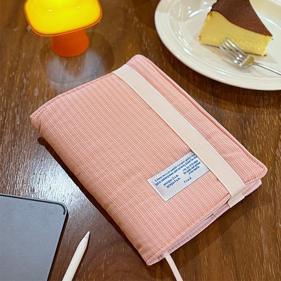 [프롬디얼리던] 패딩 스트라이프 북커버&다이어리커버