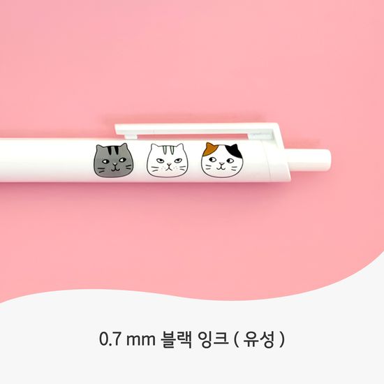 [제로지볼] 캐릭터 에디션 0.7mm 블랙잉크 세트