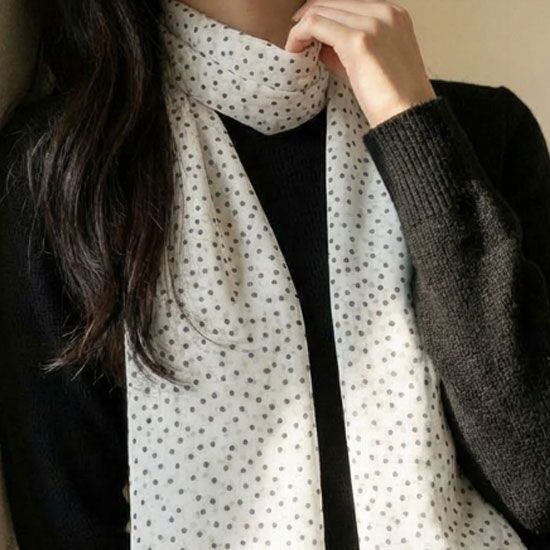 [폴브리알] 신상 페즐클리어 스카프 택1 (케이스동봉)