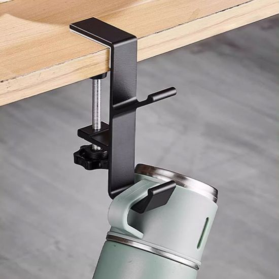 무타공 가방걸이 가방거치대 가방걸이 블랙 E477