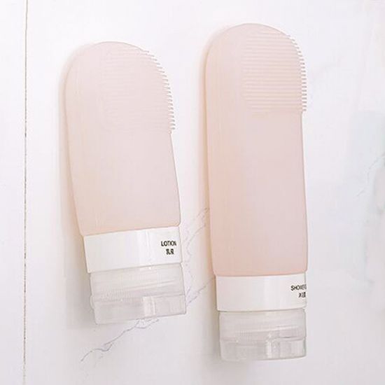 흡착가능 몰랑 여행용 실리콘 화장품 공병 리필 용기