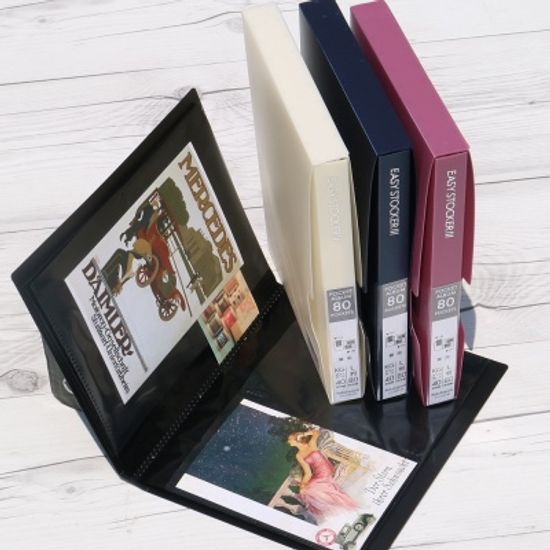 [Nakabayashi] 3x5,4x6사이즈 동시 수납하는.....나카바야시 2단 포켓앨범 EASY STOCKER HF422