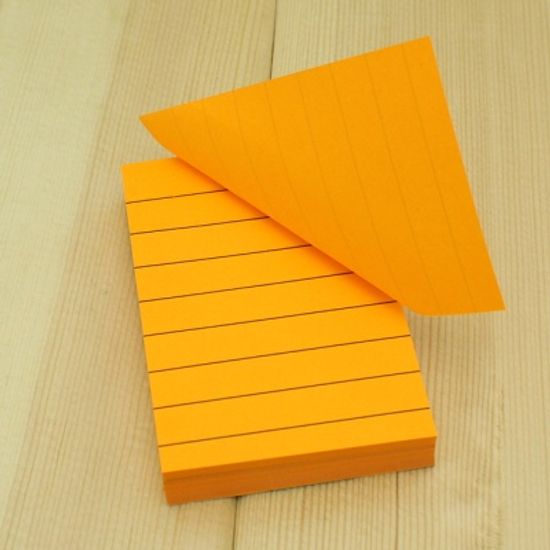 100매 라인 접착식메모지/학교 판촉물 스티커메모지
