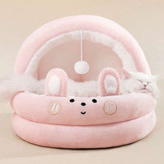 큐티펫 반려동물 동굴하우스 고양이 강아지방석