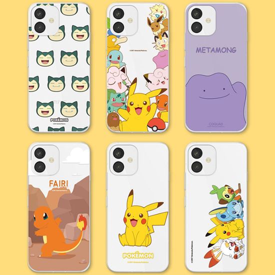 잼폰2 키즈폰 AT-M130S/K 포켓몬스터 투명 젤리케이스