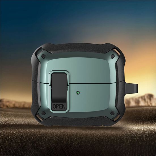 갤럭시버즈3 프로 호환 단색 락 잠금 범퍼 하드케이스