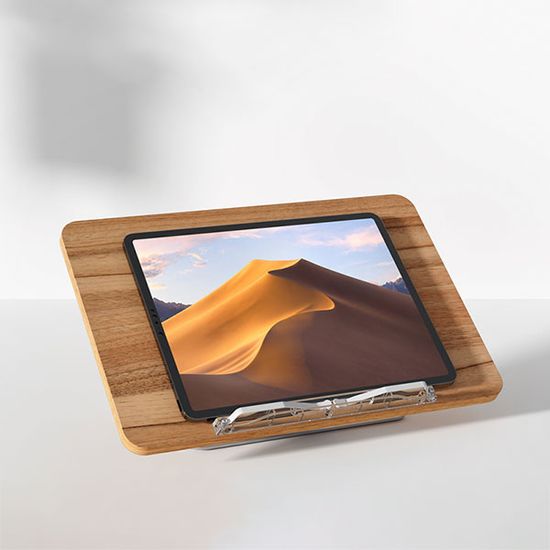 알루미늄 원목 노트북 거치대 BS-1PLUS