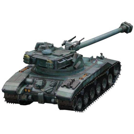 [3D퍼즐마을][MU] YM-N068 바티뇰-샤티옹 25T 전차