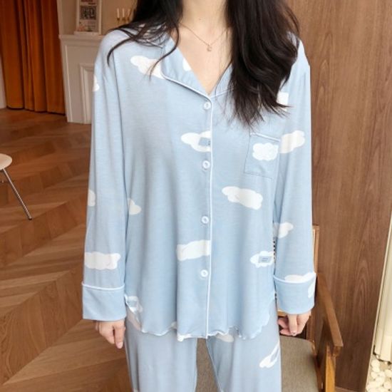 모달 잠옷 몽실몽실 신축성 좋은 홈웨어