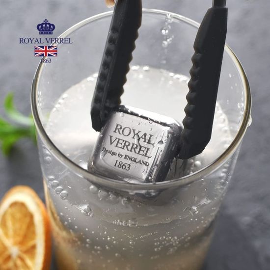 로얄버렐타이디 스텐얼음 아이스큐브 4구 (전용케이스