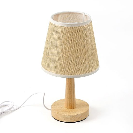 웜앤우드 밝기조절 테이블 스탠드 LED 침실 베드 램프