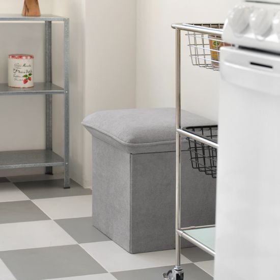 포그니 투웨이 수납 스툴 (5color)