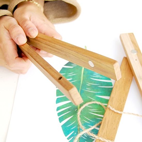 팜리프 트로피칼 패브릭포스터 L Size + 행잉액자 set