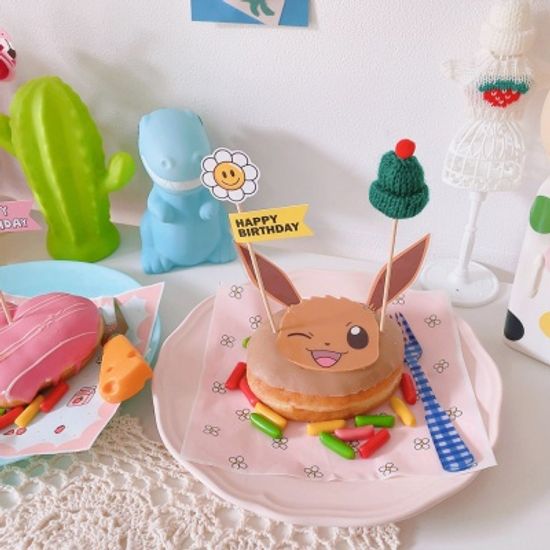 생일 케이크 토퍼(8개 1세트)