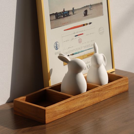 다한 우드 칸막이 트레이 4size 택1