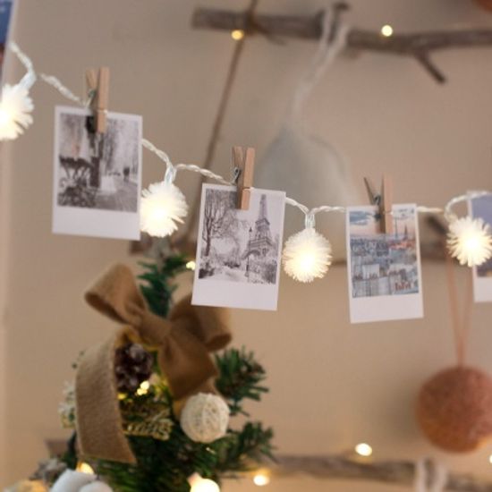 미니 우드 집게 (10개 세트)