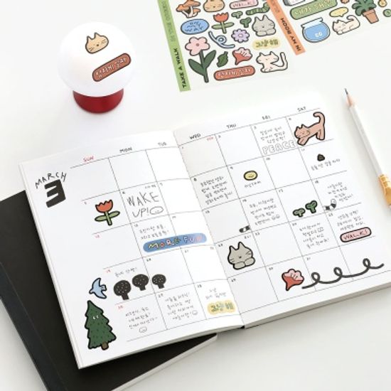 아이코닉 두들 리무버블 스티커팩