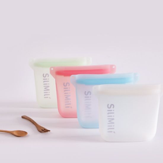 오리지널 스탠딩 실리콘지퍼백 500ml (1p)