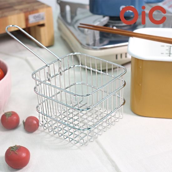 OIC 뚜아 법랑 캐니스터 인덕션IH 1.5L+튀김망 세트