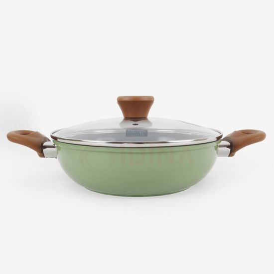 올리브 그린 IH 인덕션 냄비 6종