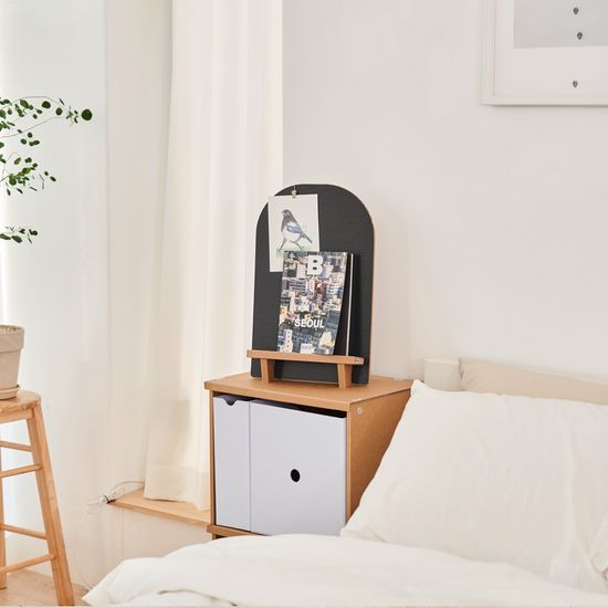 매거진랙 전면스탠드 책장 수납장 진열선반 게시대