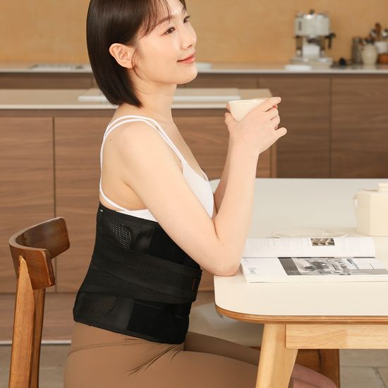 브메르 인체공학 3D 에어핏 의료기기 허리보호대