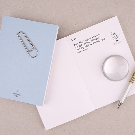 [대시앤도트] 오디너리 오르빗 미니 노트