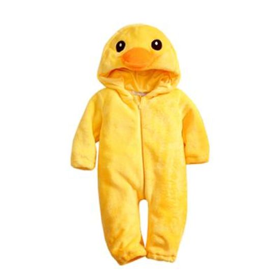 [엠엘스토리] 플라잉더키 옐로 방한우주복