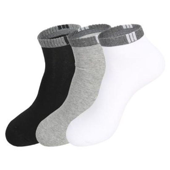 [쿠비카]빅사이즈 밴드 배색 남성 단목양말 S174R